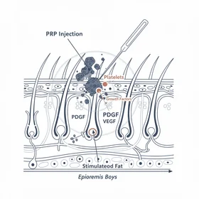 PRP scalp injection